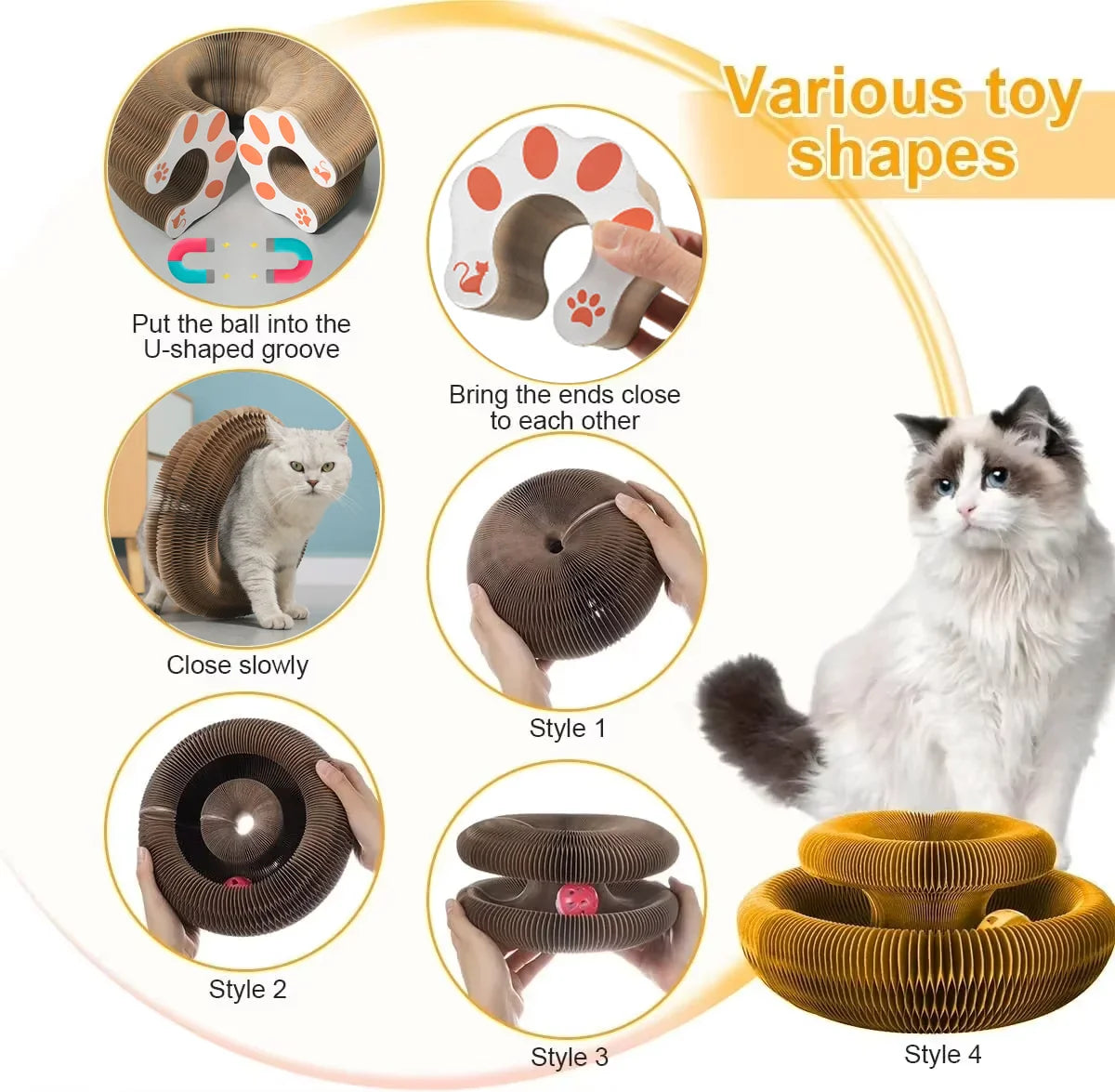 Multifunctional Cat Toy