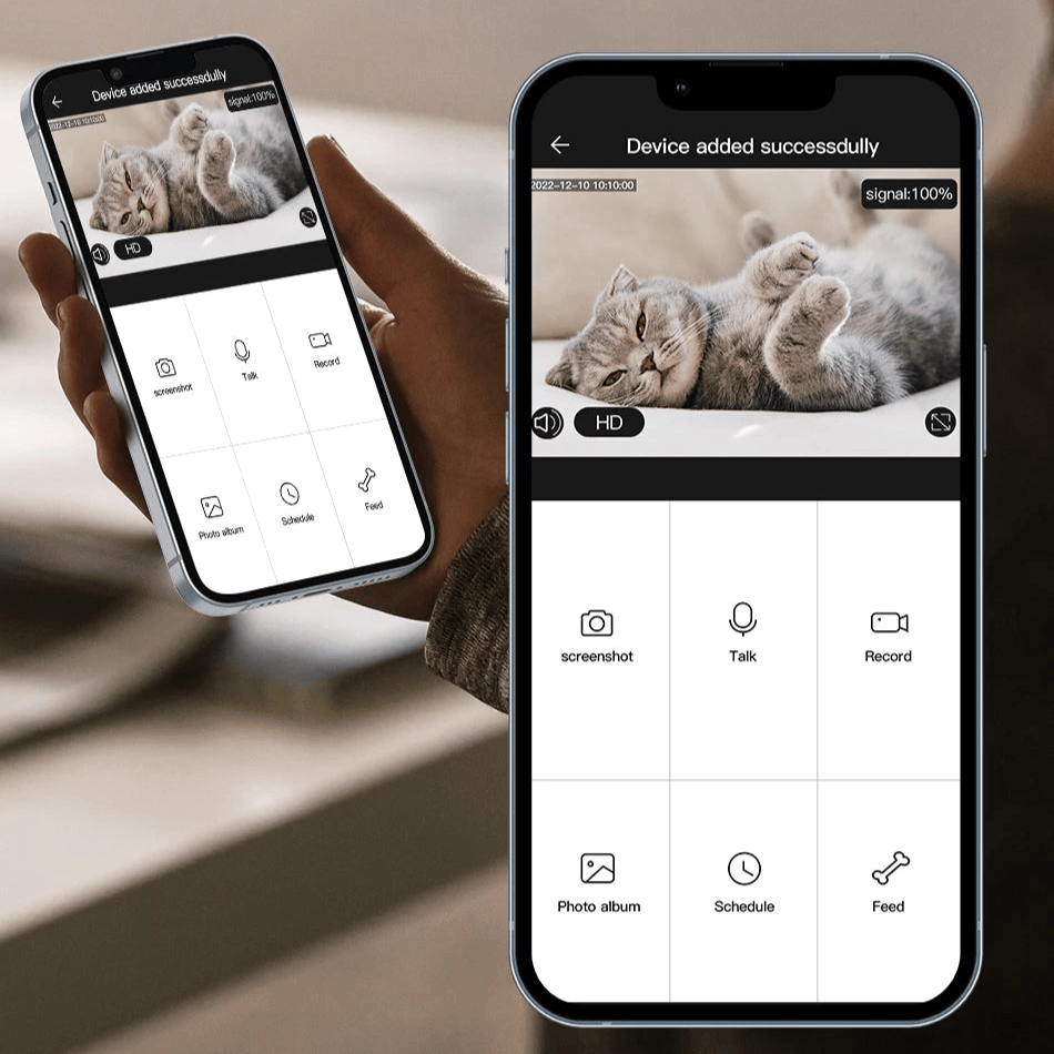 3L Automatic Pet Feeder with Camera