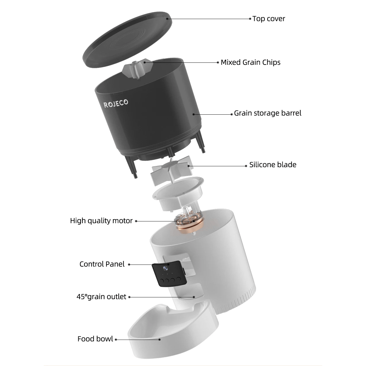 3L Automatic Pet Feeder with Camera
