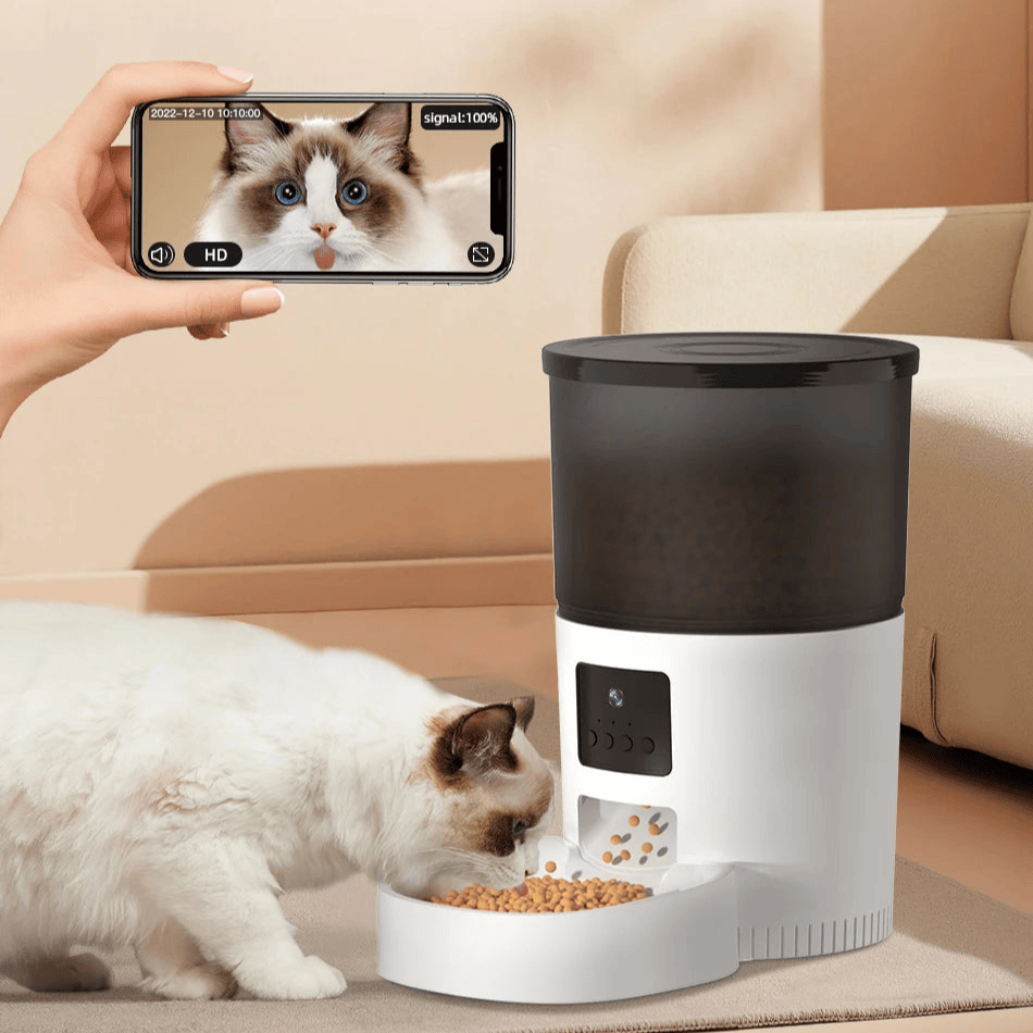 3L Automatic Pet Feeder with Camera